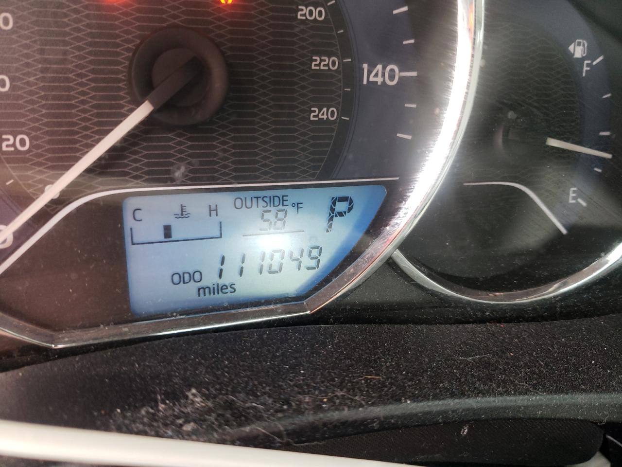 Photo 8 from auction – 2014 TOYOTA COROLLA L with VIN 5YFBURHE8EP171139