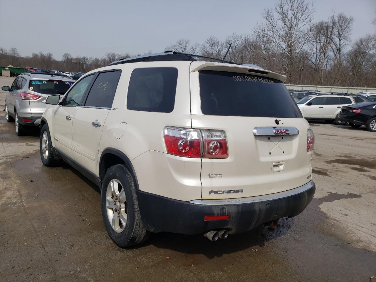 Photo 3 from auction – 2007 GMC ACADIA SLT with VIN 1GKEV33777J158488