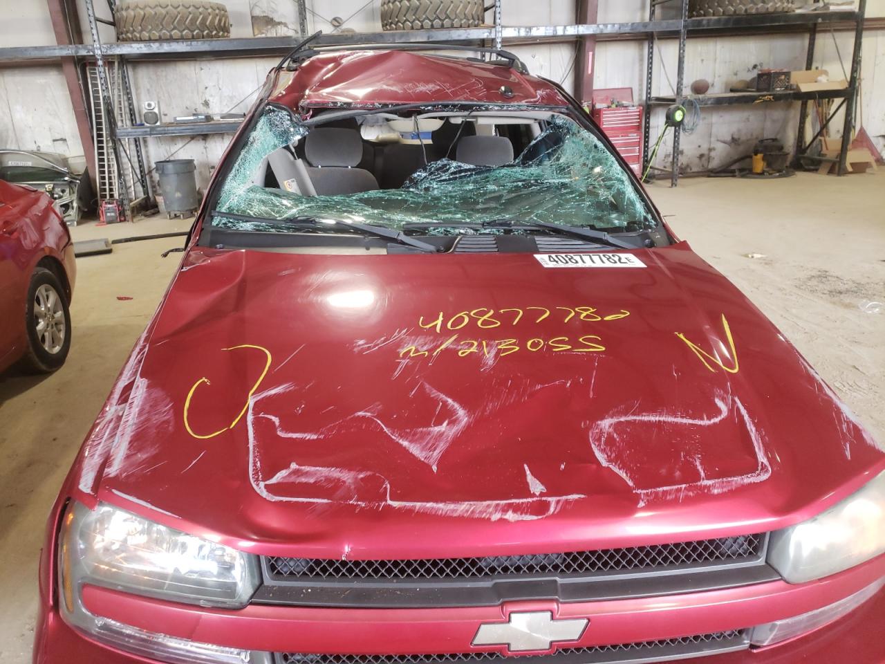 Photo 9 from auction – 2004 CHEVROLET TRAILBLAZE with VIN 1GNDT13S242212492