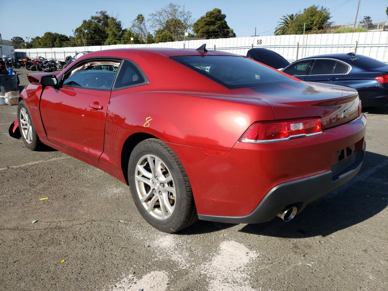 Photo 3 from auction – 2014 CHEVROLET CAMARO LS with VIN 2G1FA1E37E9274673