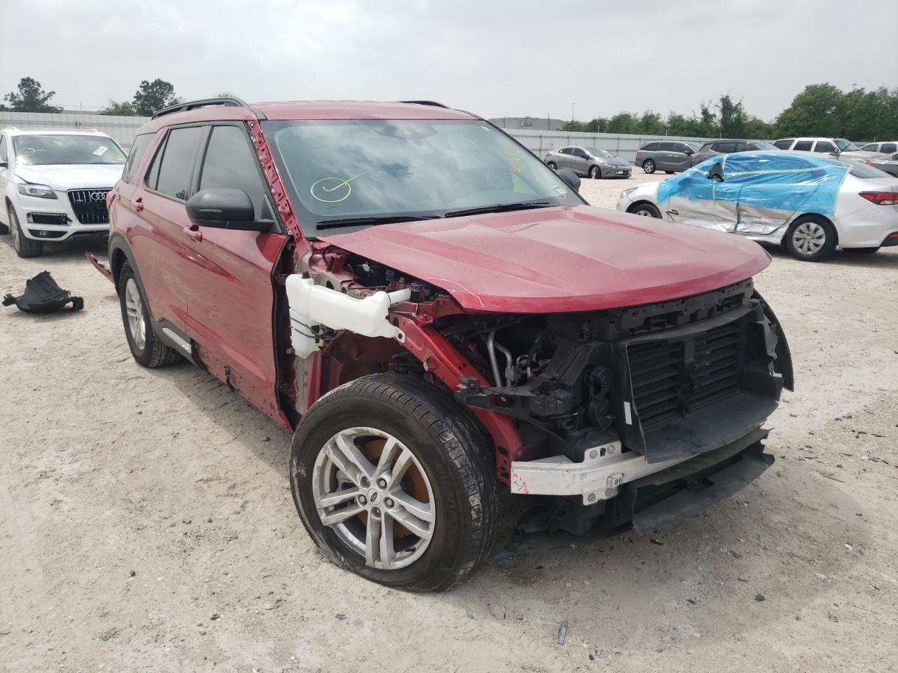 Photo 1 from auction – 2020 FORD EXPLORER X with VIN 1FMSK7DH7LGA91223