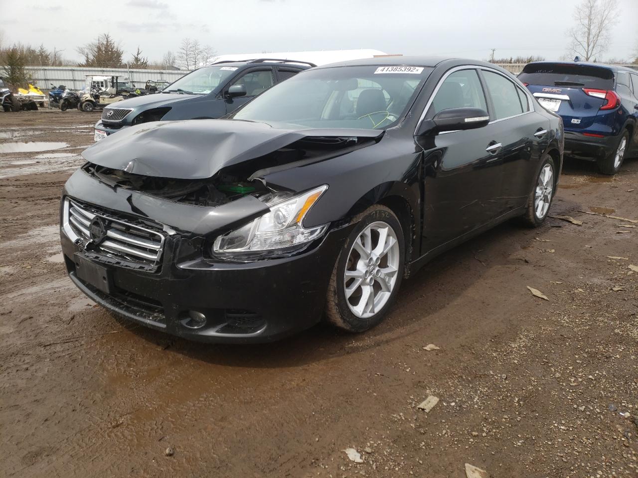 Photo 2 from auction – 2012 NISSAN MAXIMA S with VIN 1N4AA5AP8CC865592