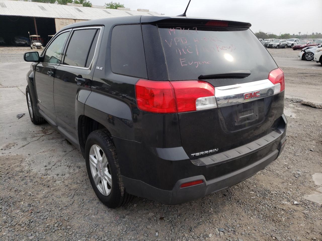 Photo 3 from auction – 2014 GMC TERRAIN SL with VIN 2GKALMEK8E6280251