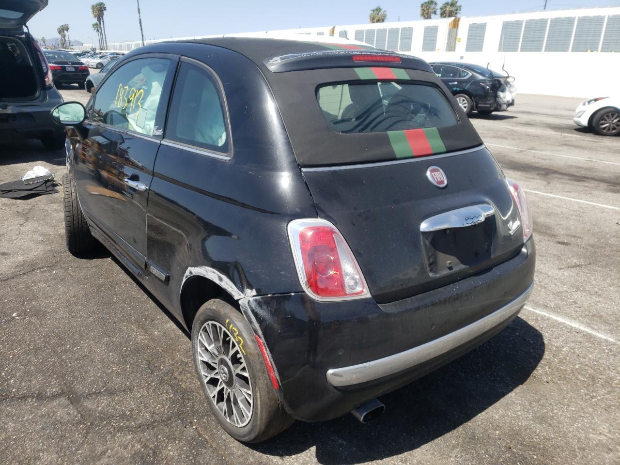 Photo 3 from auction – 2012 FIAT 500 LOUNGE with VIN 3C3CFFER9CT316238