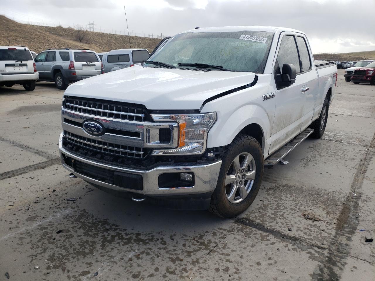 Photo 2 from auction – 2018 FORD F150 SUPER with VIN 1FTEX1EB5JFA92769