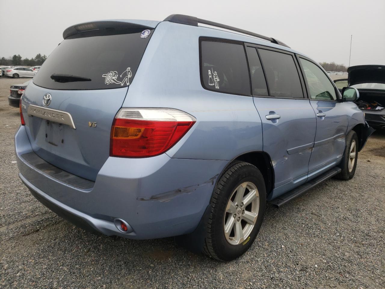 Photo 4 from auction – 2008 TOYOTA HIGHLANDER with VIN JTEDS41A282003620