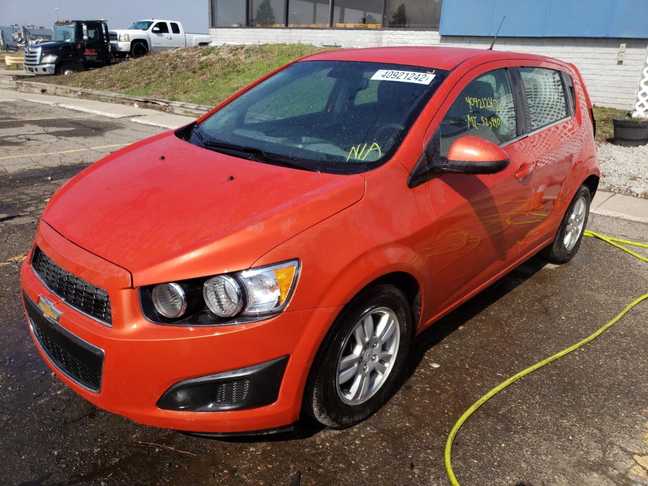 Photo 2 from auction – 2012 CHEVROLET SONIC LT with VIN 1G1JD6SH5C4125905
