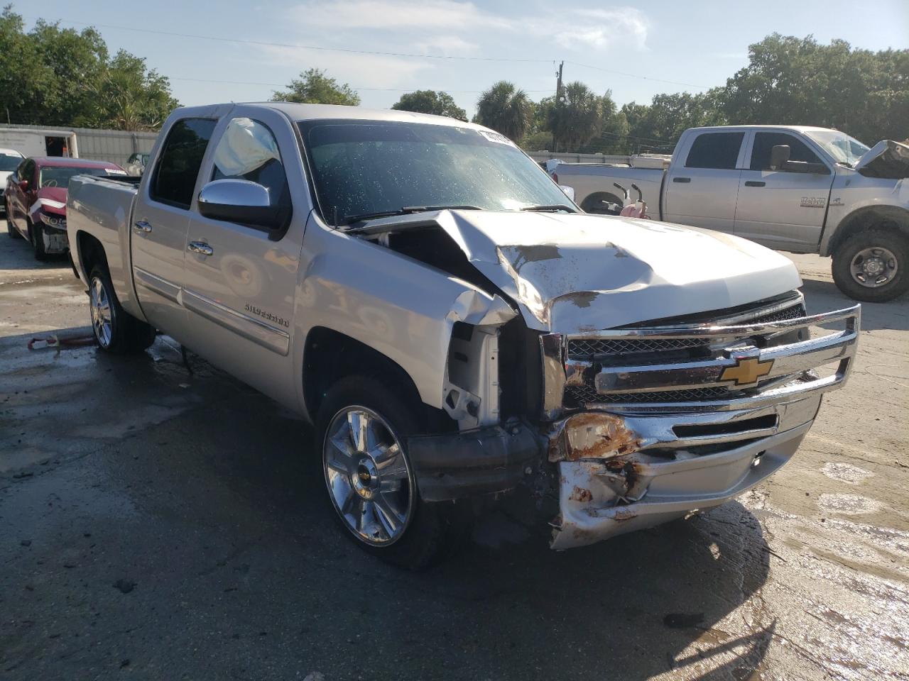 CHEVROLET SILVERADO 2012 with VIN 3GCPCSE05CG187827 - Photo from auction