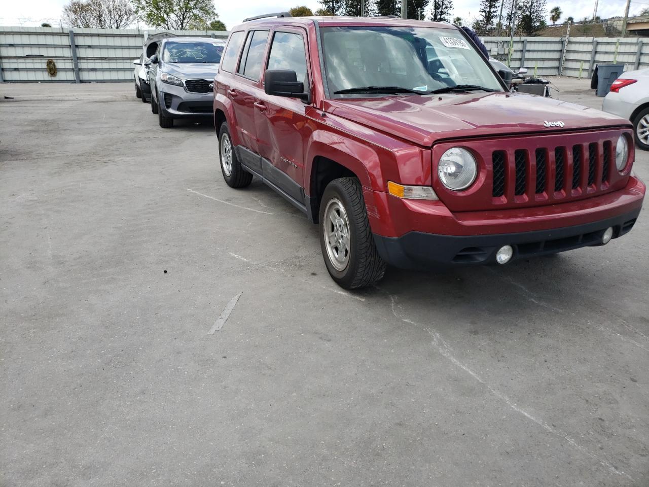 Photo 1 from auction – 2015 JEEP PATRIOT SP with VIN 1C4NJPBA3FD413100