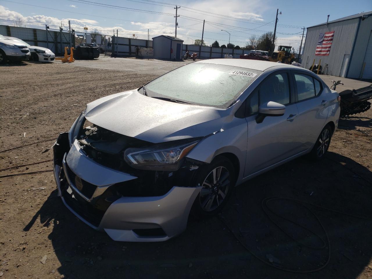 Photo 2 from auction – 2020 NISSAN VERSA SV with VIN 3N1CN8EV3LL824926