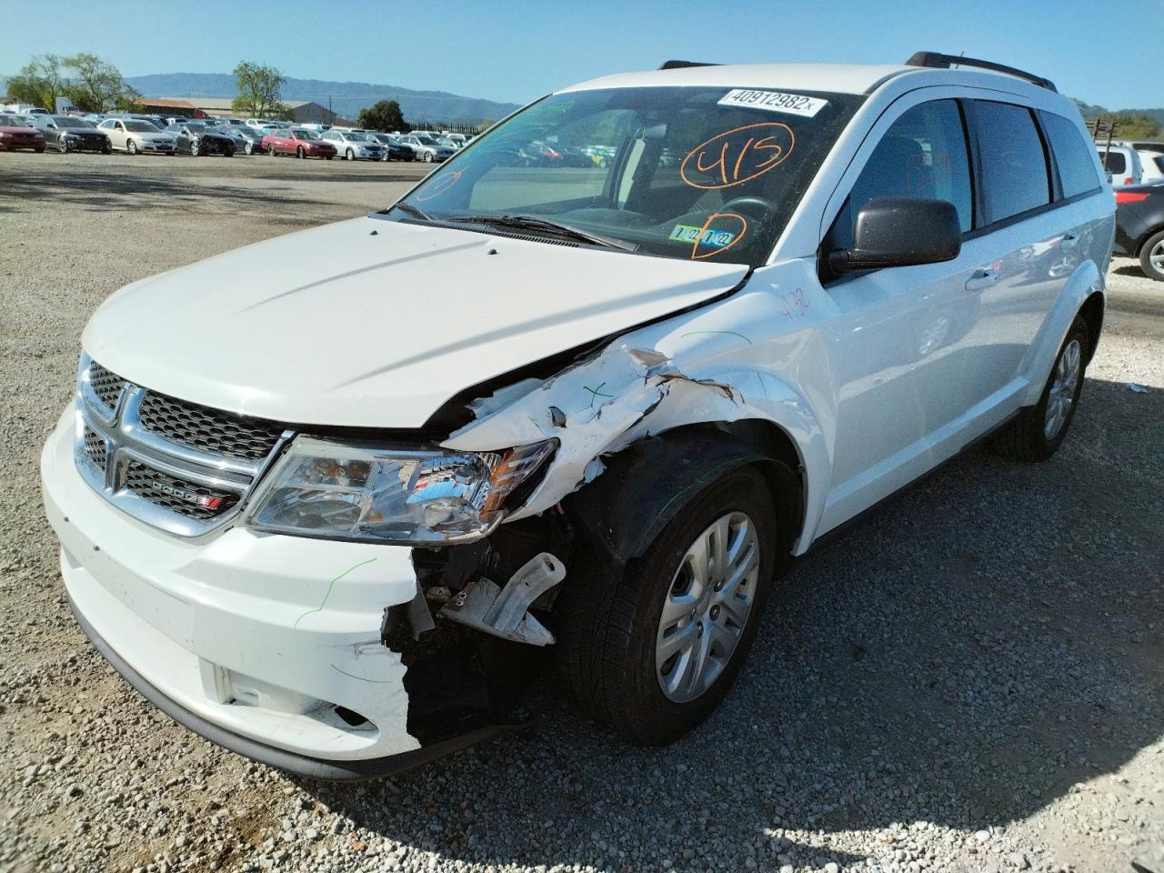 Photo 9 from auction – 2016 DODGE JOURNEY SE with VIN 3C4PDCAB2GT208740
