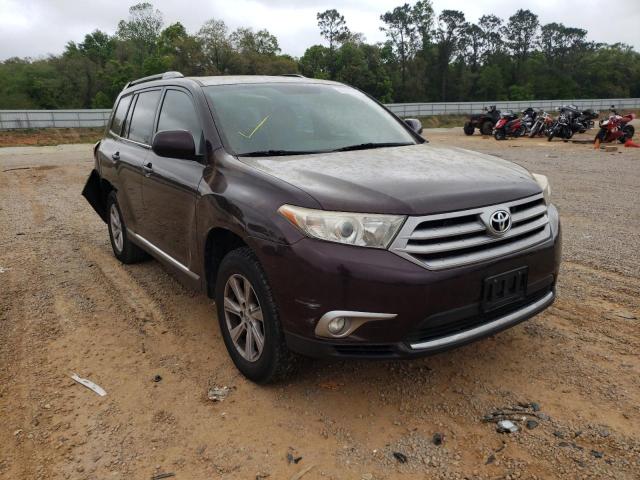 TOYOTA HIGHLANDER 2013 with VIN 5TDZK3EH9DS127138 - Photo from auction