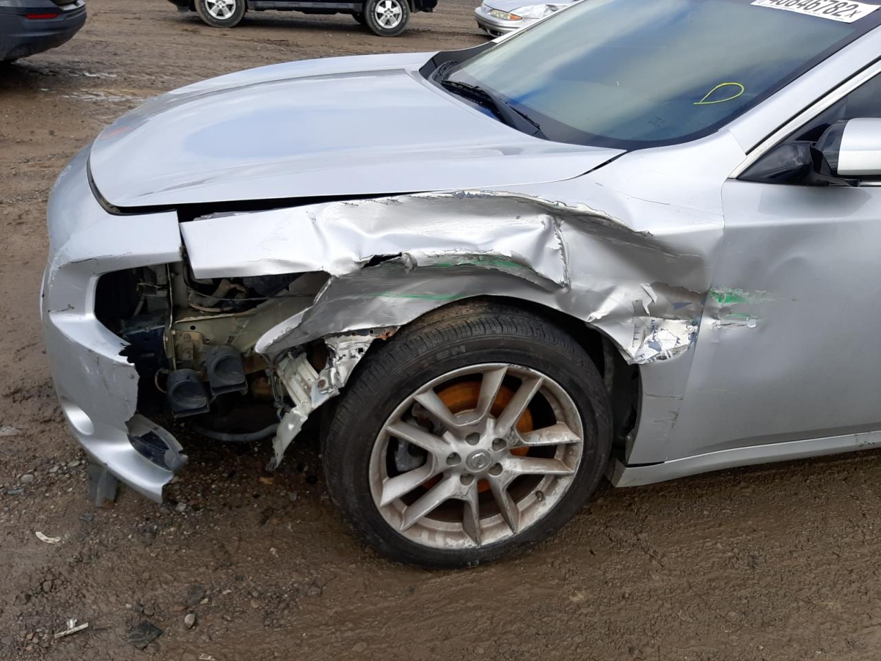 Photo 9 from auction – 2012 NISSAN MAXIMA S with VIN 1N4AA5AP0CC825989
