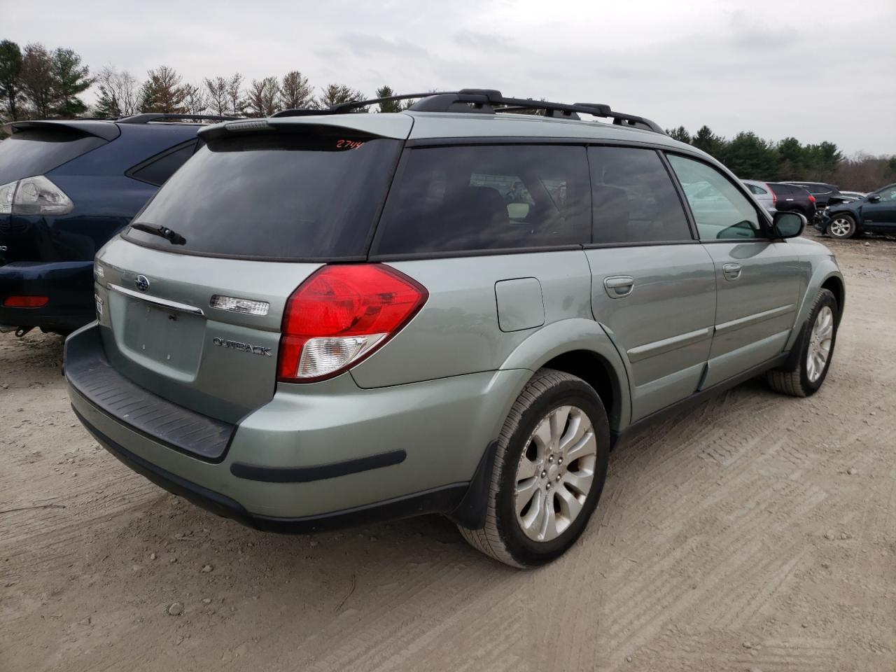 Photo 4 from auction – 2009 SUBARU OUTBACK 2. with VIN 4S4BP66CX97333931