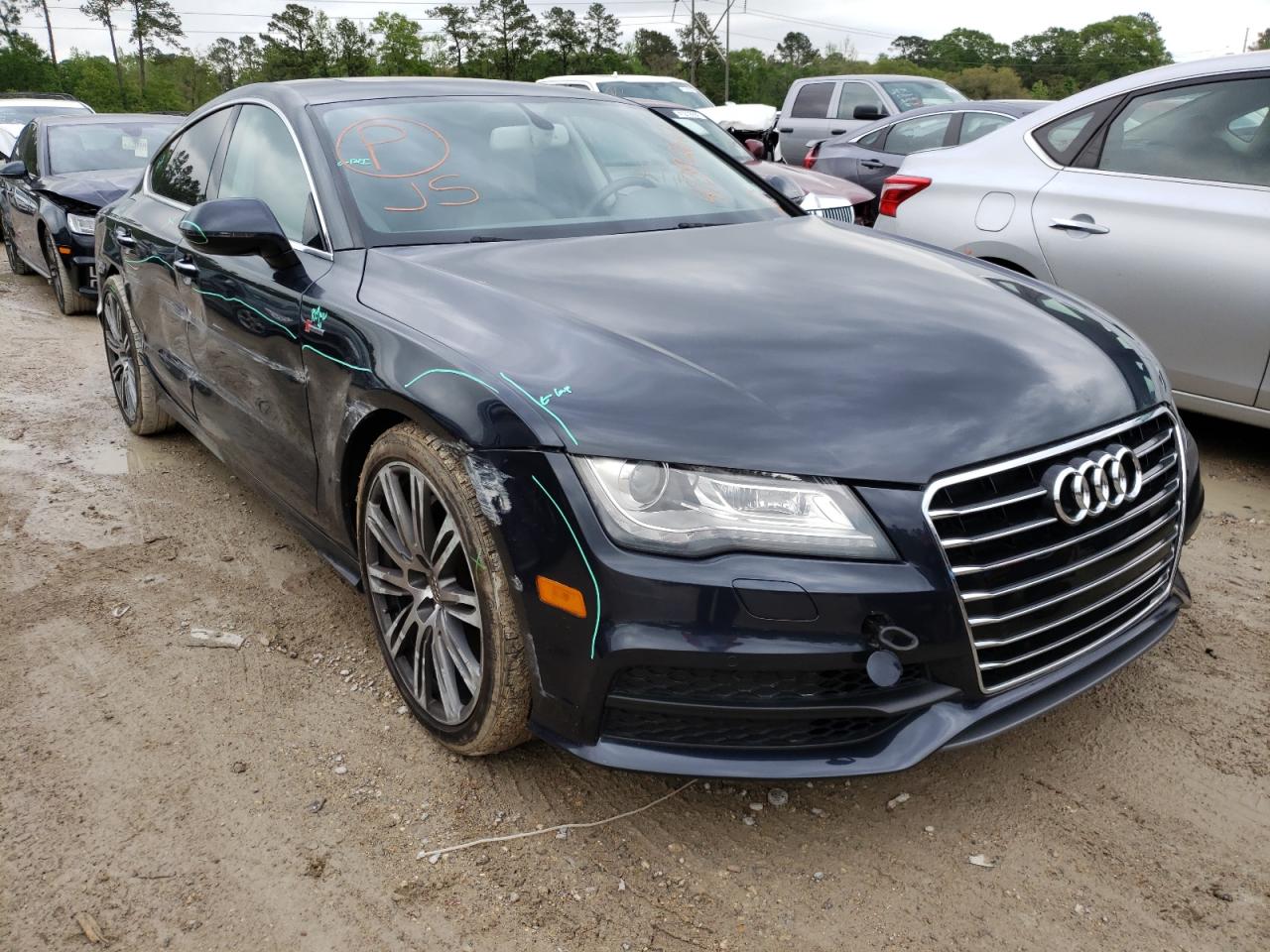 AUDI A7 PRESTIG 2013 with VIN WAU2GAFC4DN101463 - Photo from auction