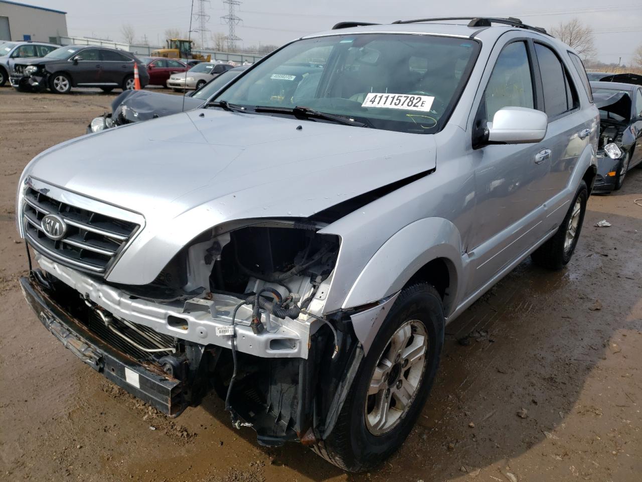 Photo 2 from auction – 2007 KIA SORENTO EX with VIN KNDJC736X75694343