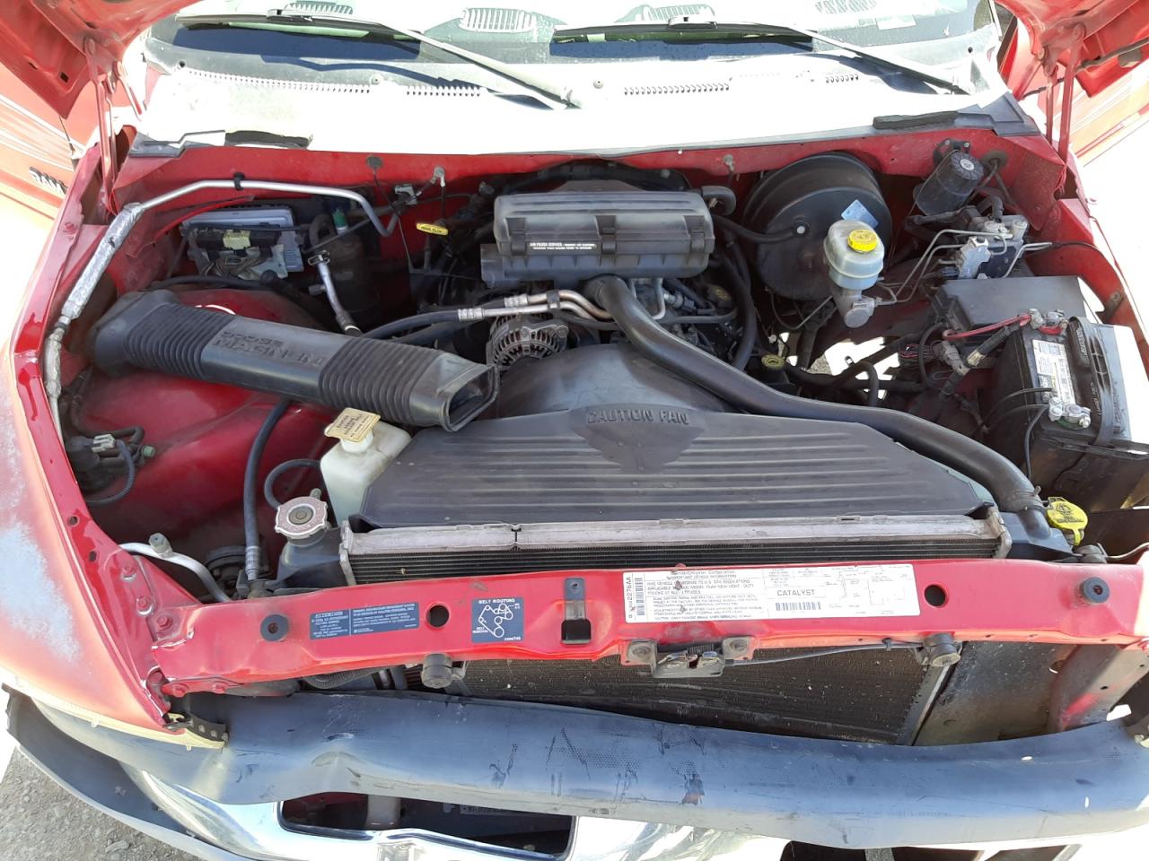 Photo 7 from auction – 2000 DODGE RAM 1500 with VIN 1B7HC16X3YS576475