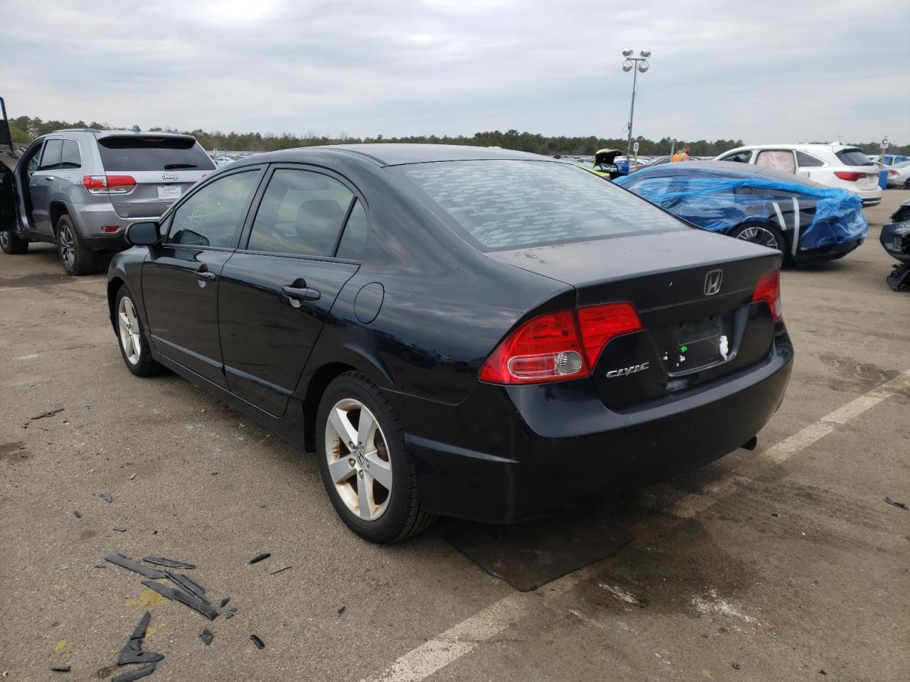 Photo 3 from auction – 2008 HONDA CIVIC EX with VIN 2HGFA16838H501886
