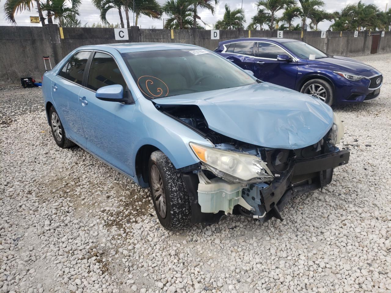 TOYOTA CAMRY L 2013 with VIN 4T4BF1FK7DR275869 - Photo from auction