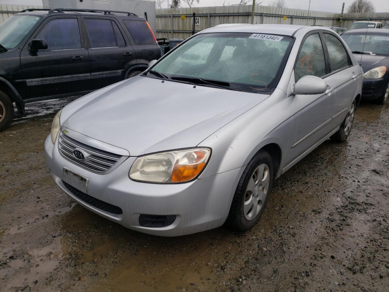 Photo 2 from auction – 2007 KIA SPECTRA EX with VIN KNAFE122175428802