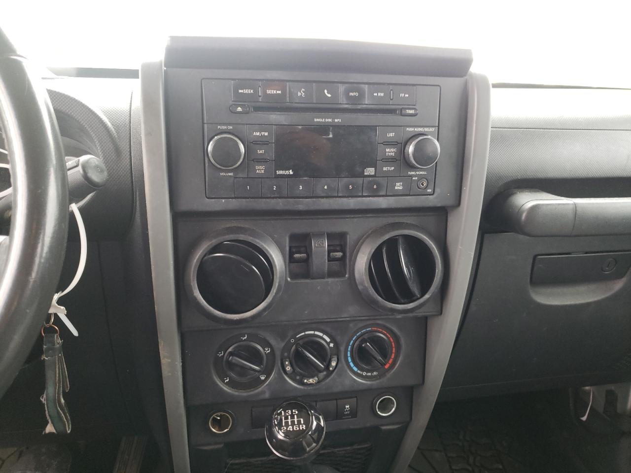 Photo 9 from auction – 2010 JEEP WRANGLER S with VIN 1J4AA2D10AL233242