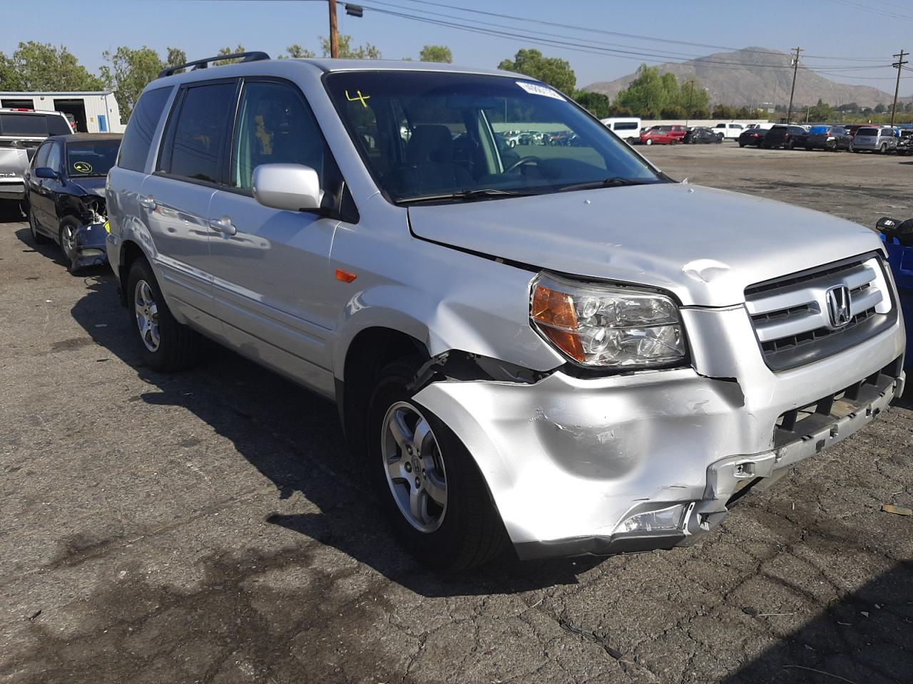 HONDA PILOT SE 2008 with VIN 5FNYF28398B020305 - Photo from auction