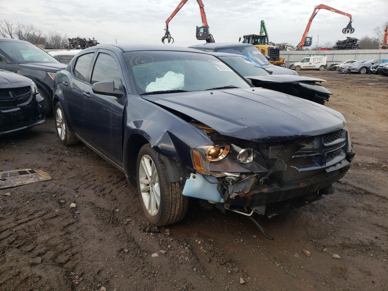 Photo 9 from auction – 2014 DODGE AVENGER SE with VIN 1C3CDZAG3EN181210