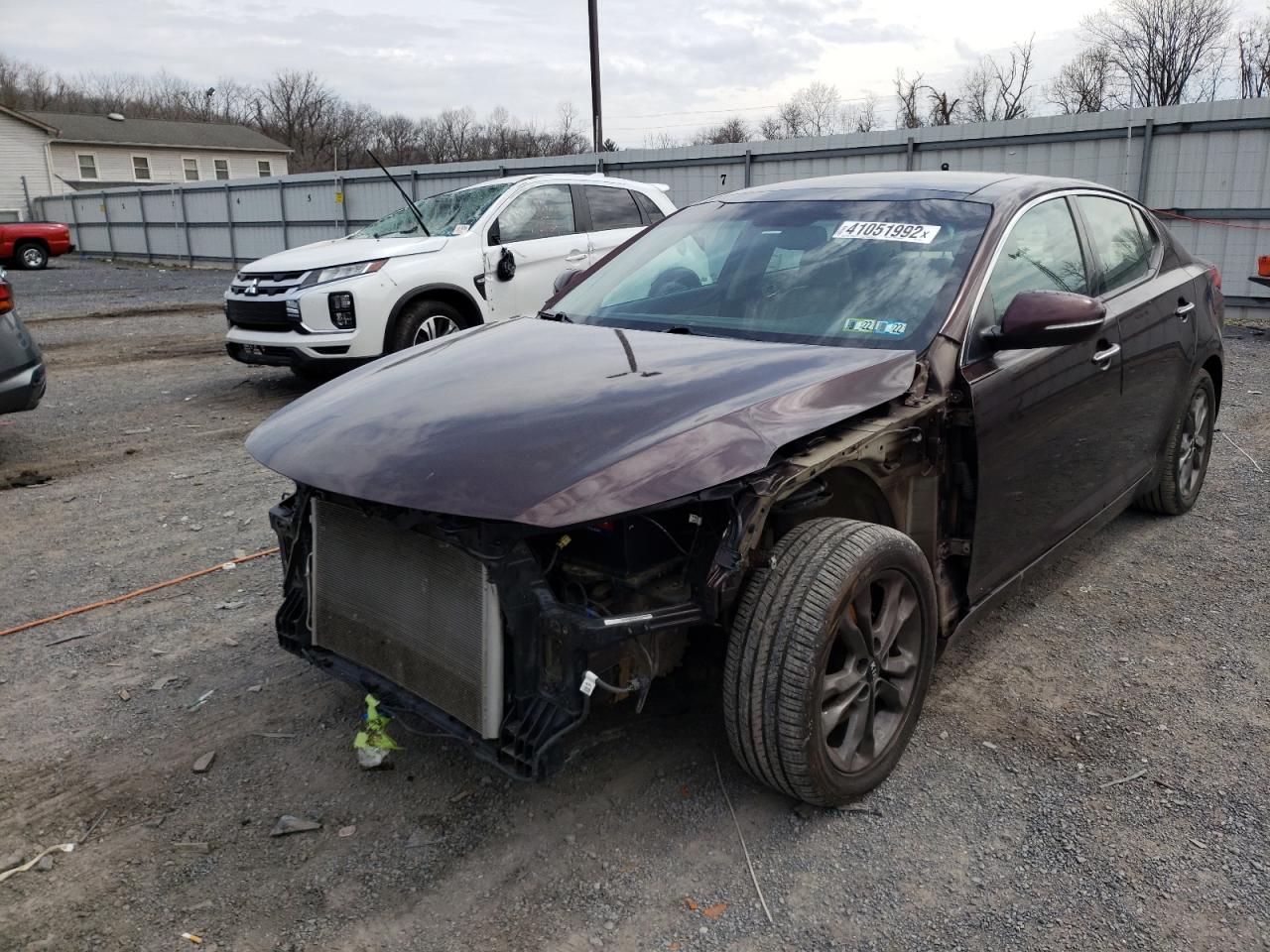 Photo 2 from auction – 2011 KIA OPTIMA EX with VIN KNAGN4A77B5117547