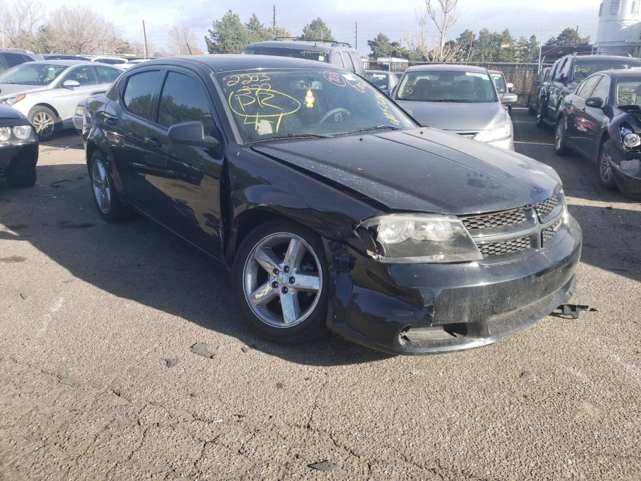 Photo 9 from auction – 2013 DODGE AVENGER SE with VIN 1C3CDZAG8DN768842