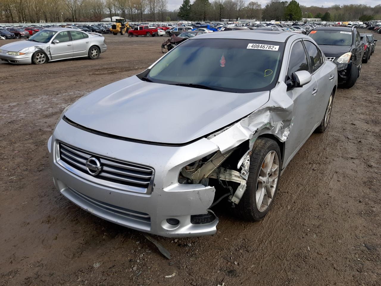 Photo 2 from auction – 2012 NISSAN MAXIMA S with VIN 1N4AA5AP0CC825989