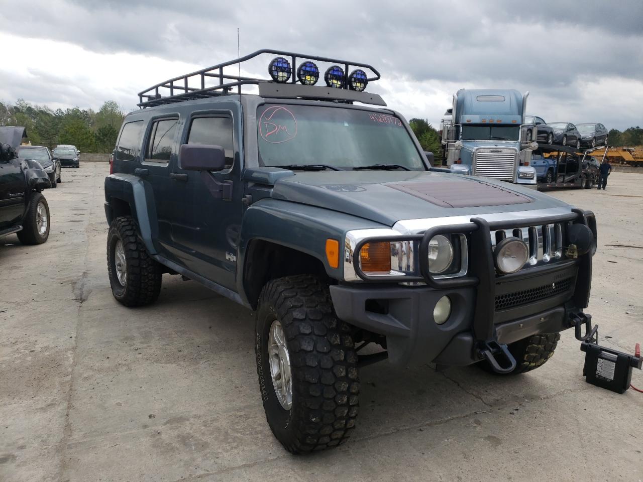 Photo 1 from auction – 2007 HUMMER H3 with VIN 5GTDN13E978207250