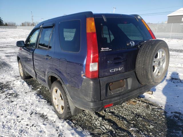 Photo 3 from auction – 2003 HONDA CR-V EX with VIN JHLRD77893C800558