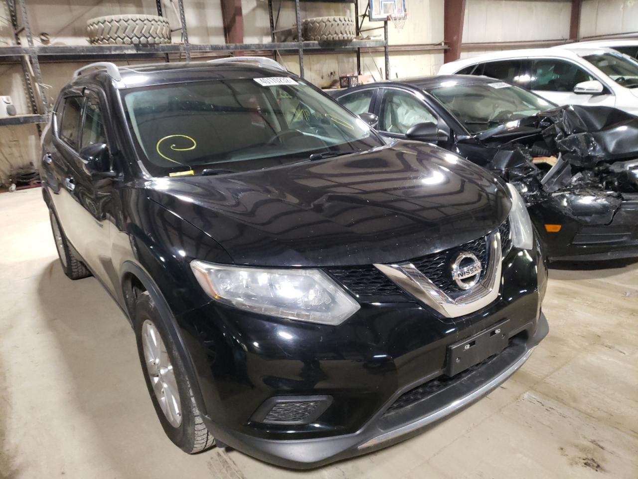 NISSAN ROGUE S 2015 with VIN 5N1AT2MV3FC908474 - Photo from auction
