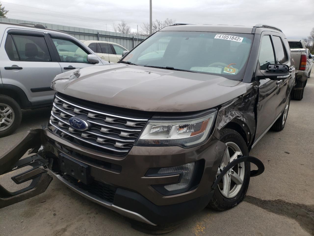 Photo 2 from auction – 2016 FORD EXPLORER X with VIN 1FM5K8D8XGGC63396