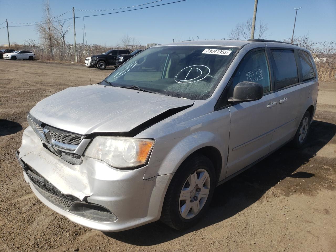 Photo 2 from auction – 2011 DODGE GRAND CARA with VIN 2D4RN4DG6BR706313