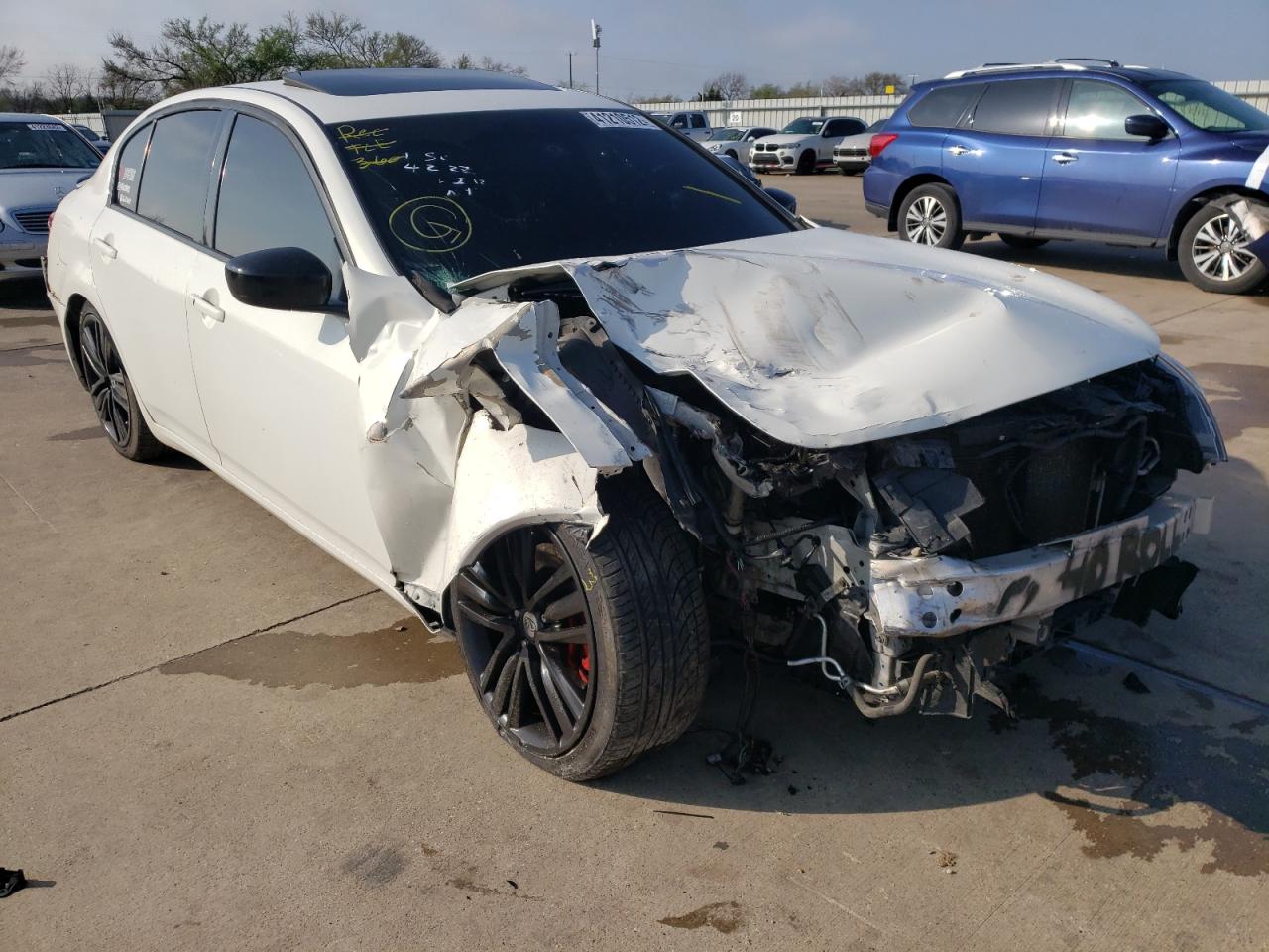 INFINITI G37 BASE 2013 with VIN JN1CV6AP2DM720348 - Photo from auction