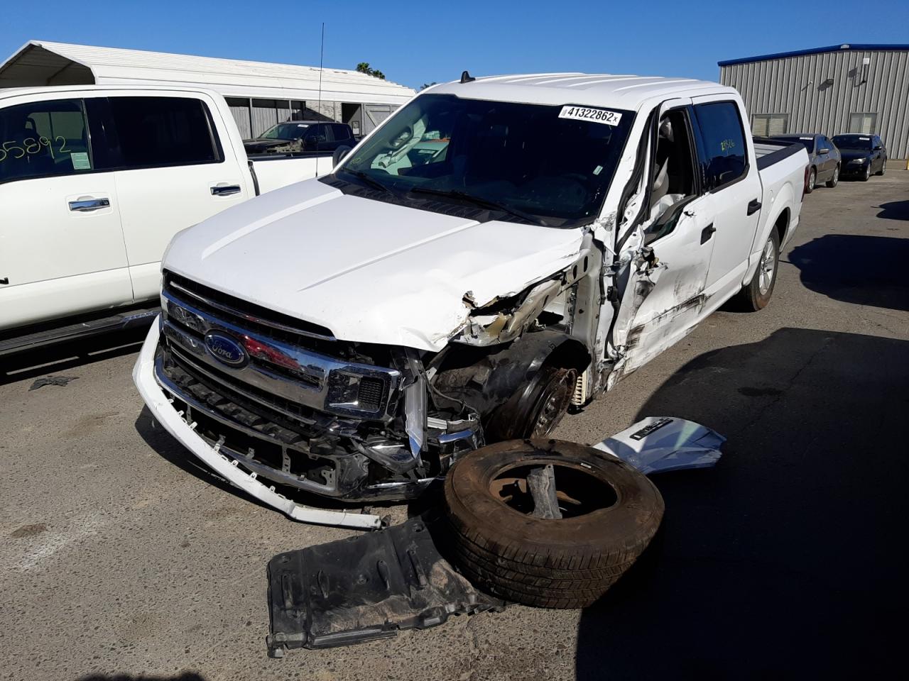 Photo 2 from auction – 2020 FORD F150 SUPER with VIN 1FTEW1C52LFA97298