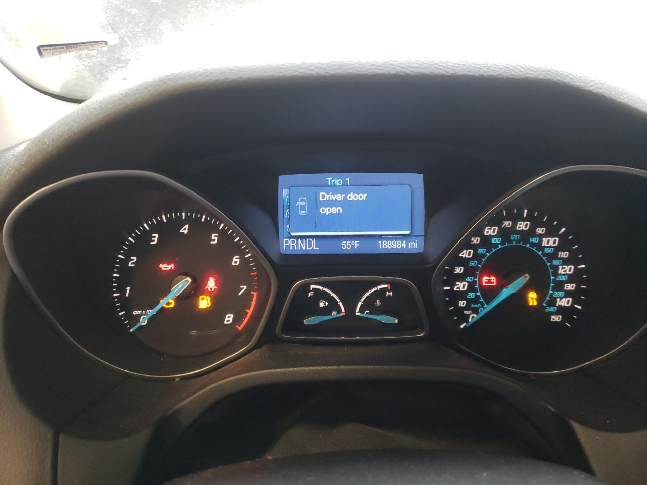 Photo 8 from auction – 2012 FORD FOCUS SE with VIN 1FAHP3F27CL223850