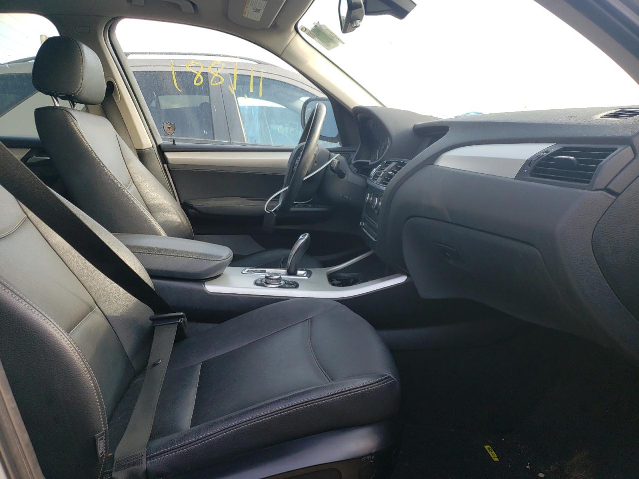 Photo 5 from auction – 2012 BMW X3 XDRIVE2 with VIN 5UXWX5C53CL726155