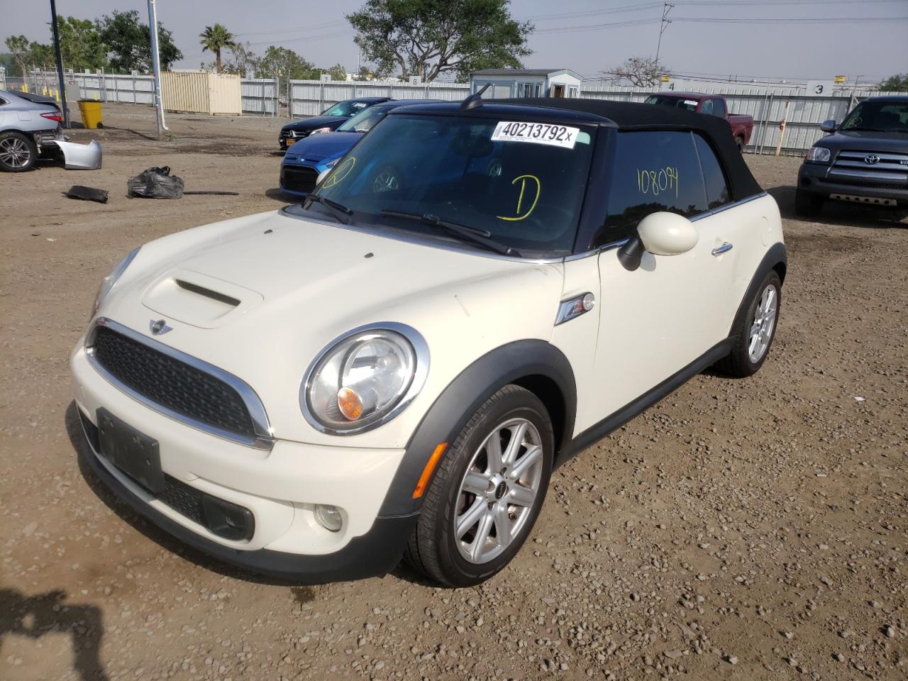 Photo 2 from auction – 2012 MINI COOPER S with VIN WMWZP3C58CT249867