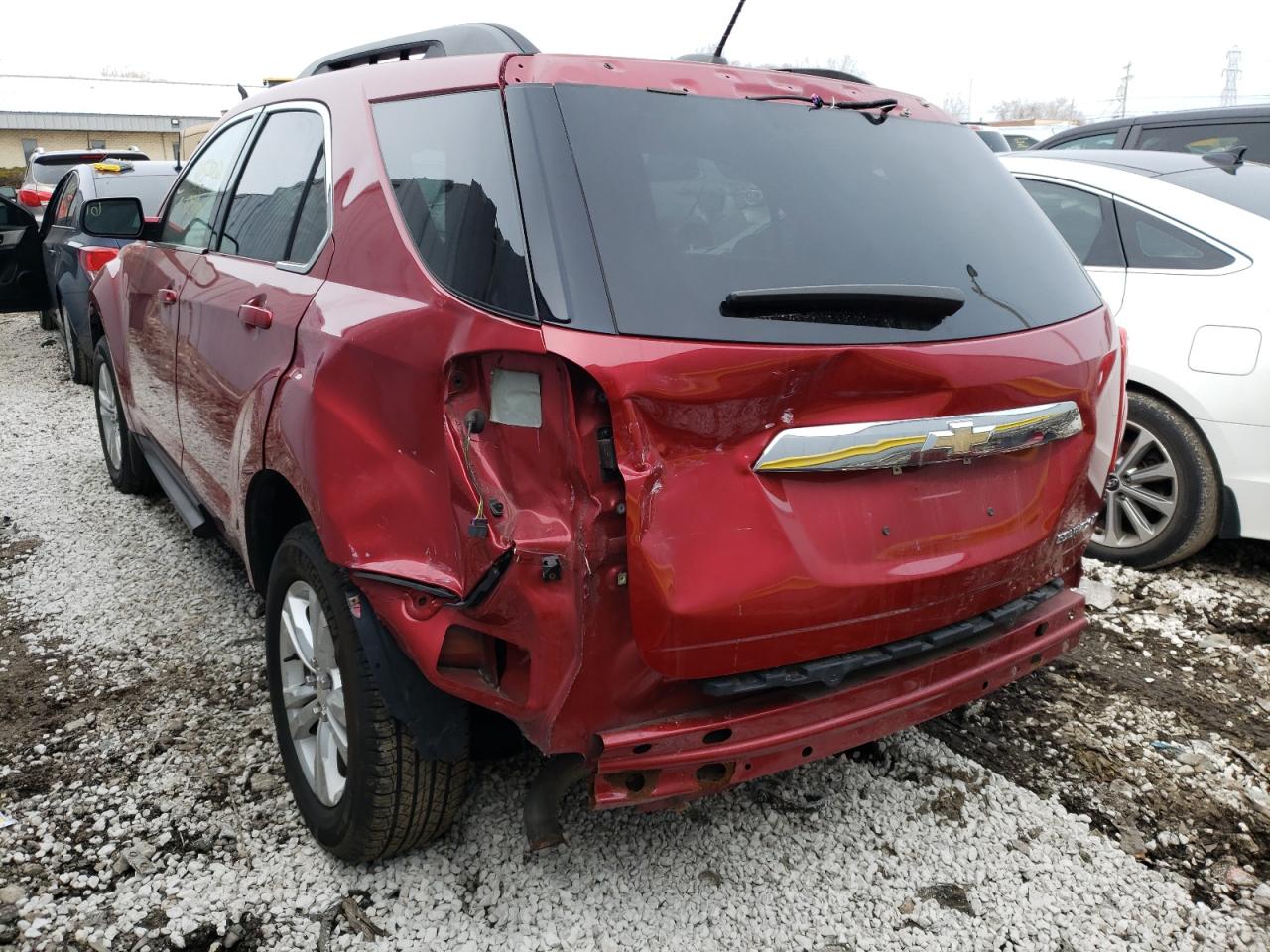 Photo 3 from auction – 2015 CHEVROLET EQUINOX LT with VIN 2GNALBEK2F6192367