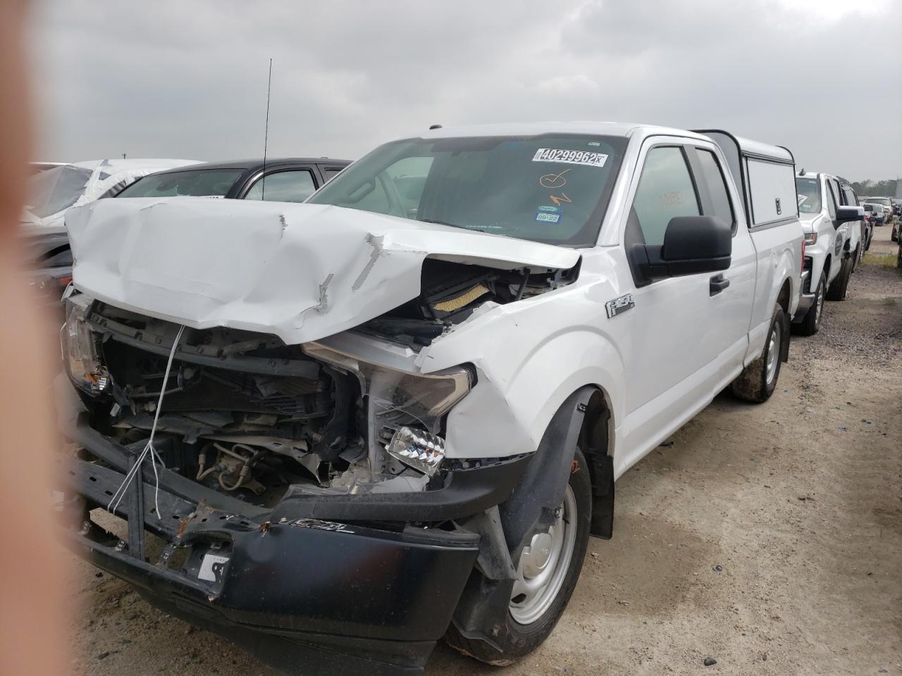 Photo 2 from auction – 2018 FORD F150 SUPER with VIN 1FTEX1CB0JKE94807