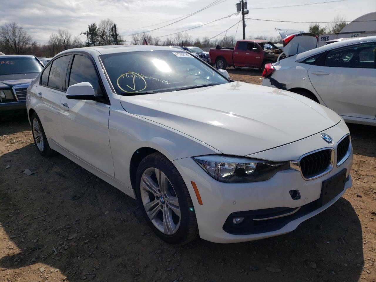 BMW 328 XI SUL 2016 with VIN WBA8E3G57GNT77989 - Photo from auction