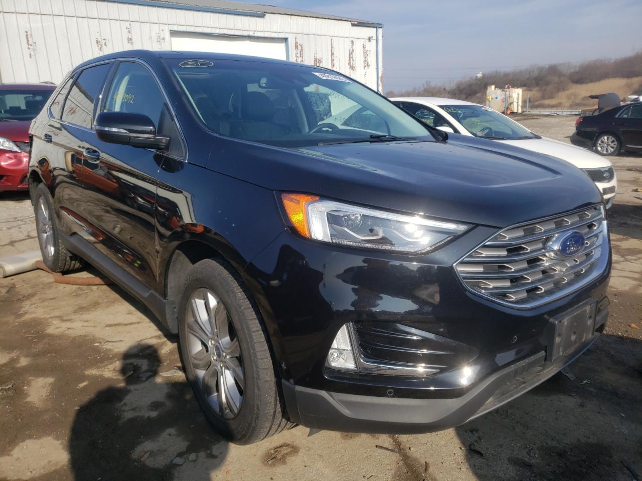 FORD EDGE TITAN 2019 with VIN 2FMPK4K98KBB55422 - Photo from auction