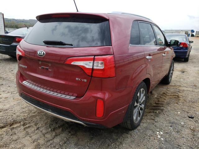 Photo 4 from auction – 2015 KIA SORENTO SX with VIN 5XYKW4A79FG577333