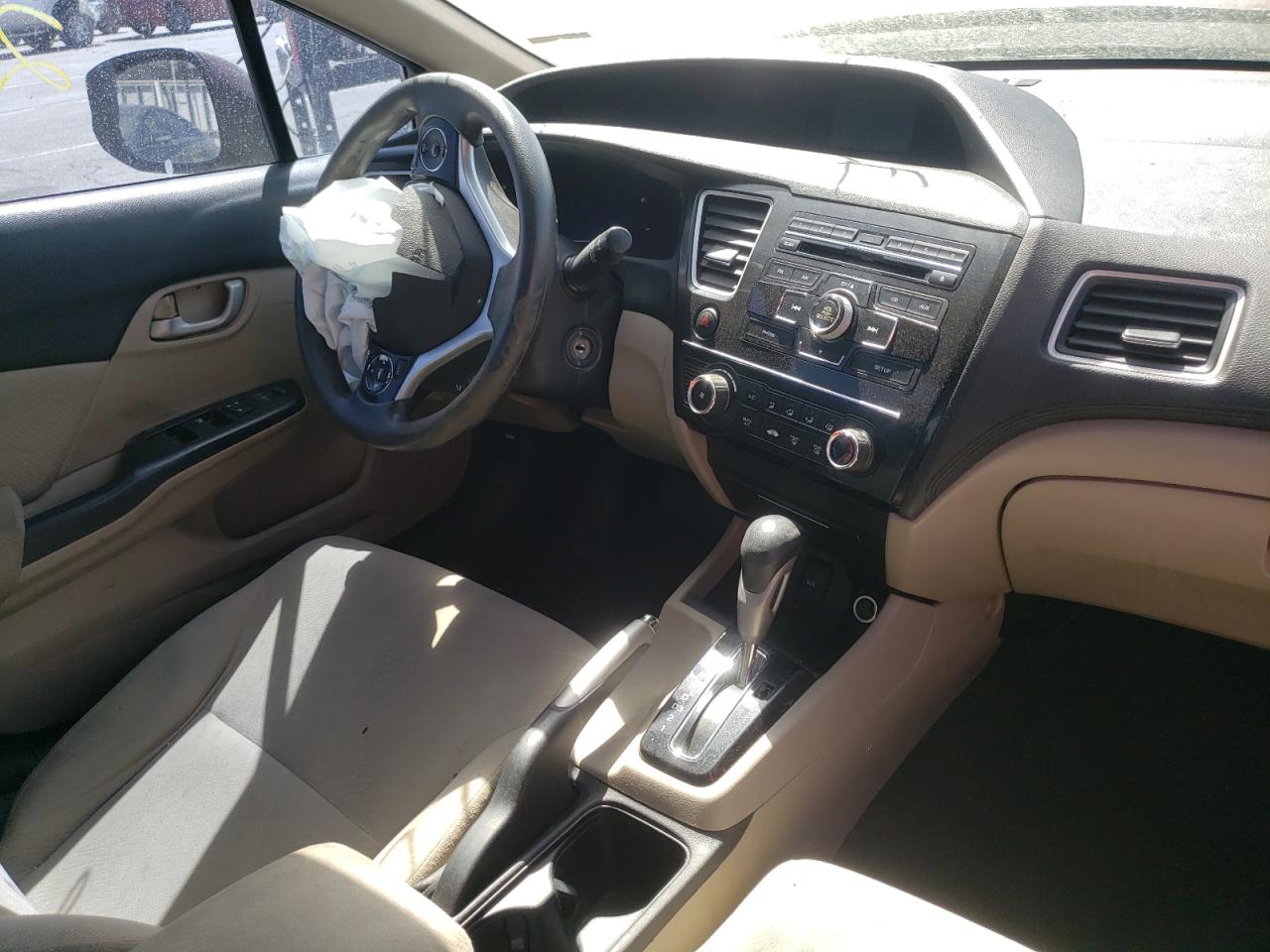 Photo 9 from auction – 2013 HONDA CIVIC LX with VIN 19XFB2F54DE043496
