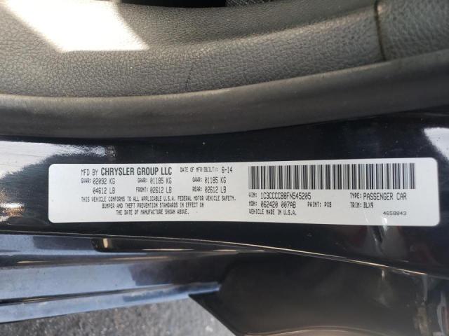 Photo 10 from auction – 2015 CHRYSLER 200 C with VIN 1C3CCCCB8FN545205