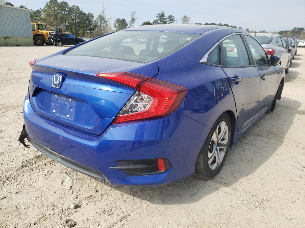Photo 4 from auction – 2016 HONDA CIVIC with VIN 19XFC2F58GE215143