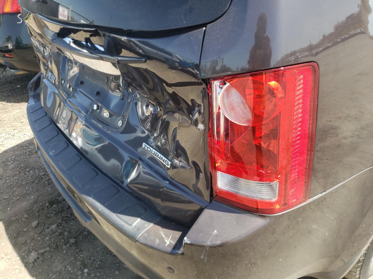 Photo 9 from auction – 2012 HONDA PILOT TOUR with VIN 5FNYF3H96CB018613