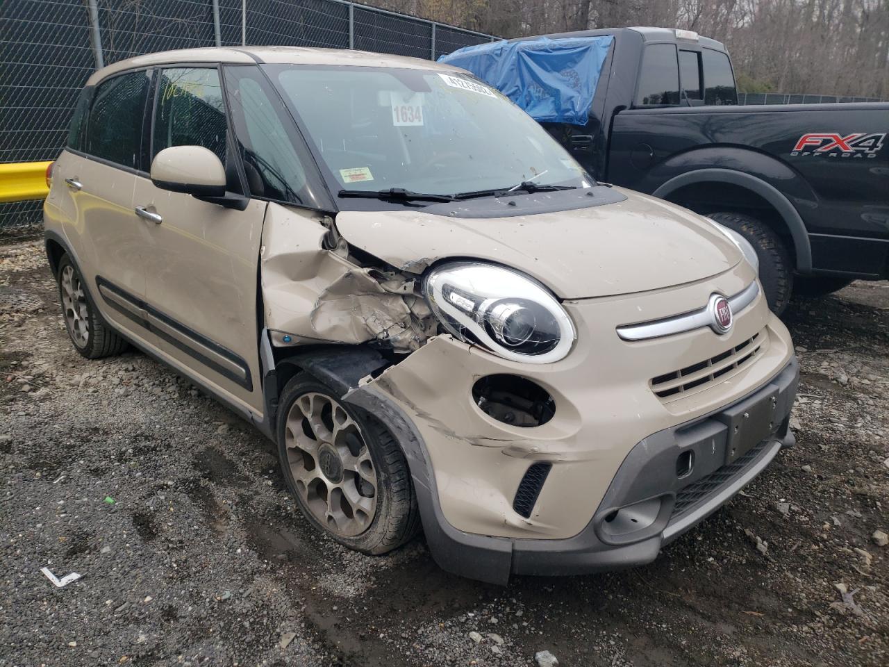 Photo 1 from auction – 2014 FIAT 500L TREKK with VIN ZFBCFADH6EZ019160
